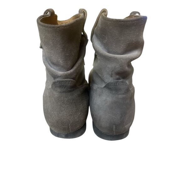 Birkenstock Sarina ankle boots gray suede sz 40 - Picture 3 of 5